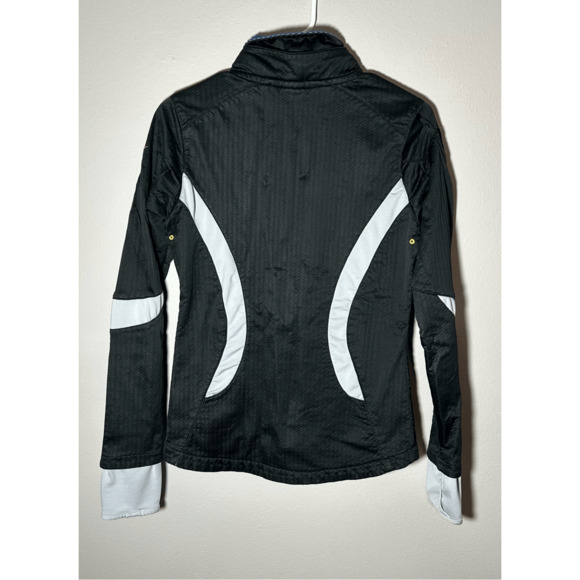 Nike Women's Sphere Pro Soft Shell Full Zip Up Lined Black Running Jacket Sz M - Picture 6 of 9